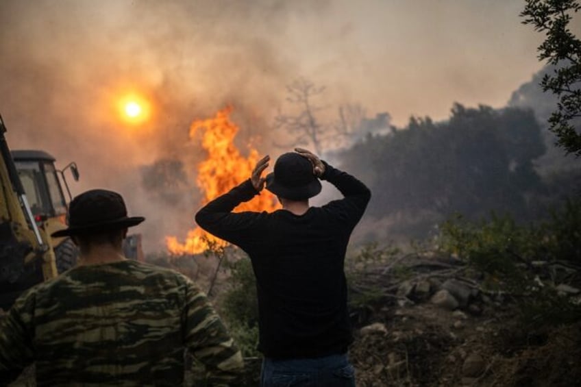 mediterranean nations fight heat and deadly fires