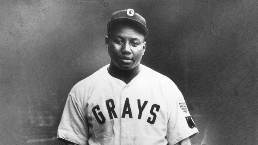 Josh Gibson with Grays