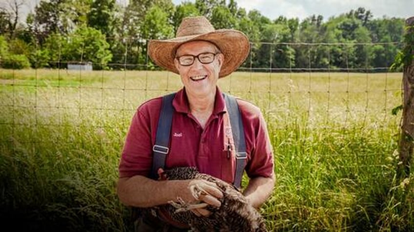 meet joel salatin a leader in regenerative agriculture and self described lunatic farmer