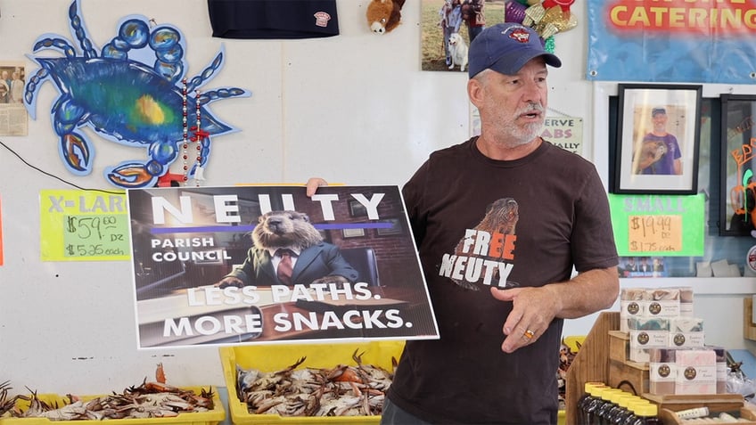 meet neuty the nutria improbable louisiana celebrity shakes up local politics