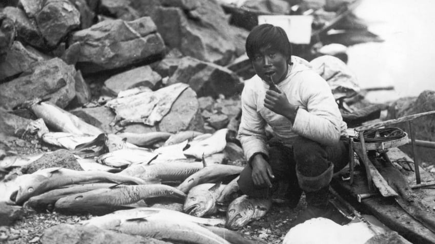 Inuit fisherman