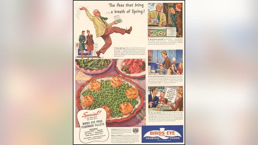 Frozen foods ad