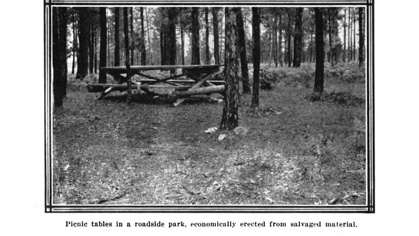 First highway rest area, Route 16 Michigan