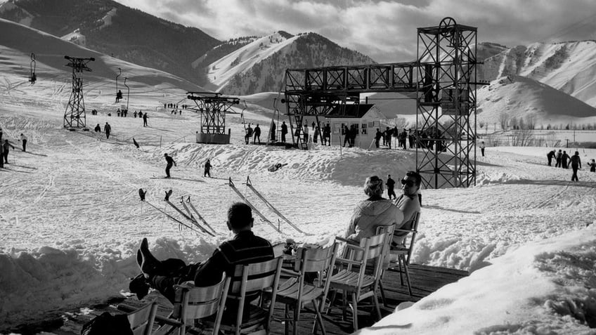 First chairlift at Sun Valley