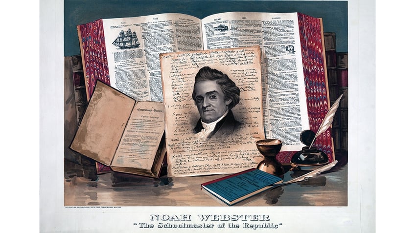meet the american who defined a new national identity noah webster new england patriot armed with the pen