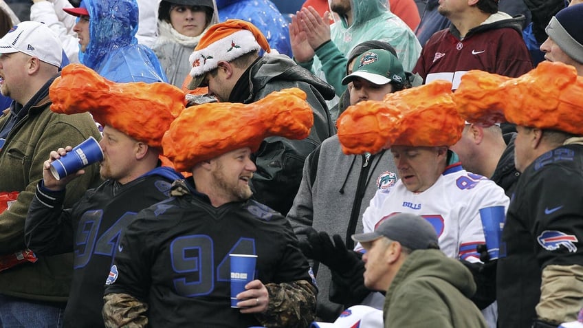 Hot wings on Buffalo Bills fans