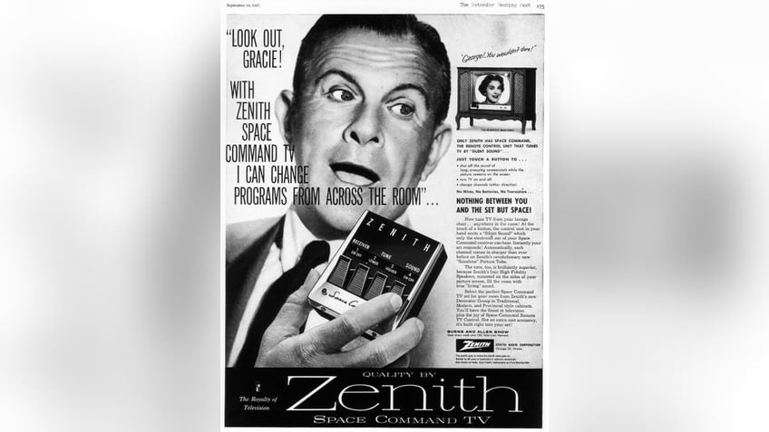 Early Zenith TV remote