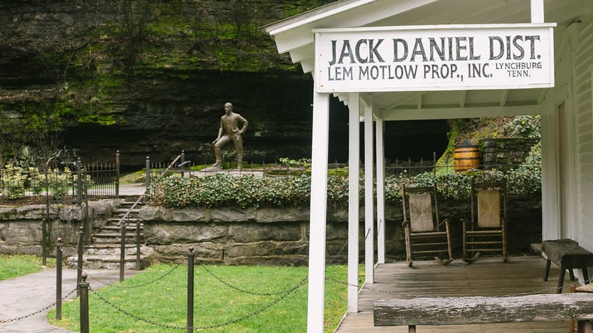 A Jack Daniel's distillery sign