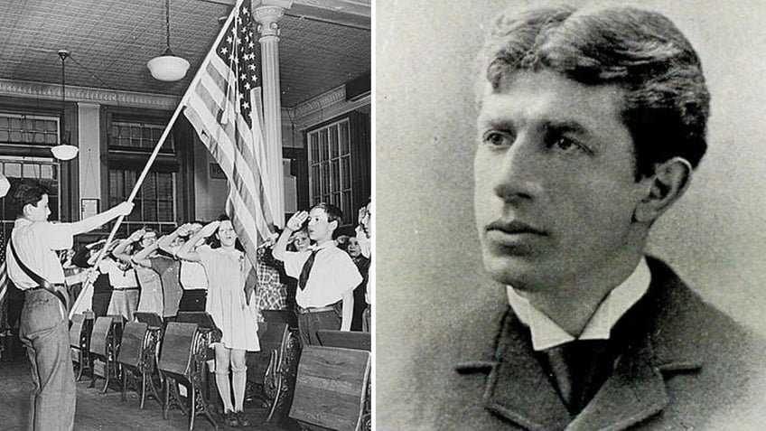 meet the american who wrote the pledge of allegiance francis bellamy found ally in nations top teachers