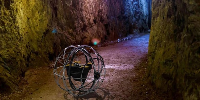 meet the hamster ball robot that can fly and crawl