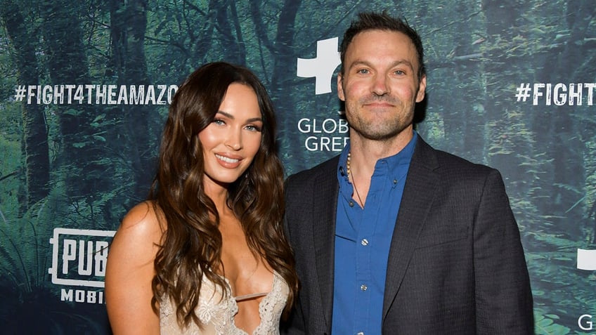 Megan Fox with Brian Austin Green