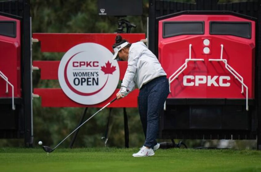 megan khang has back nine burst in 66 leads cpkc womens open at challenging shaughnessy