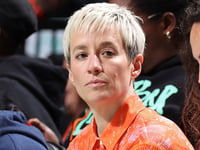 Megan Rapinoe silent as she's grilled about stance on transgender athletes in women's sports at Pride parade
