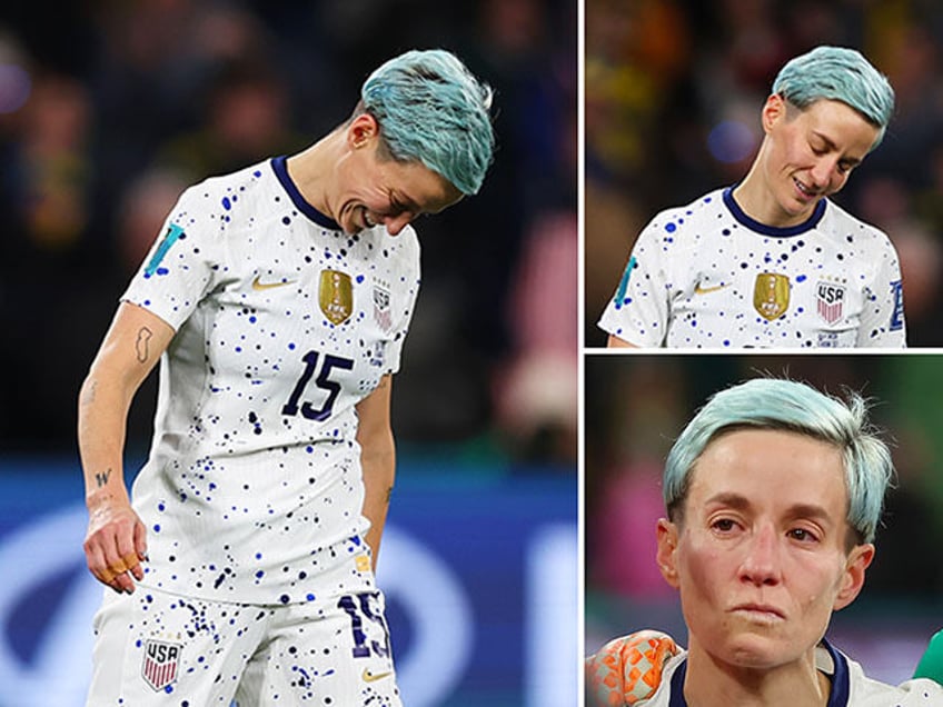 megan rapinoe tries to explain laughing after missing world cup penalty kick