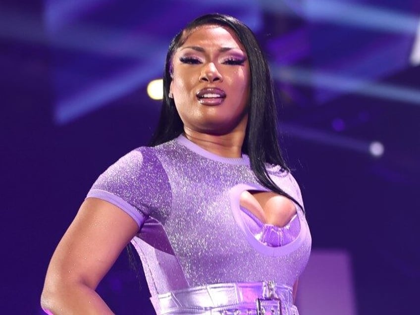 Megan Thee Stallion performs onstage during the 2022 iHeartRadio Music Festival at T-Mobil
