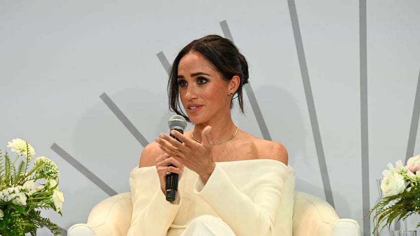 Meghan Markle speaking