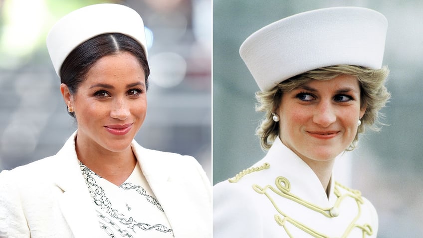 meghan markle kate middleton have invoked princess diana as wives but her life carries warnings expert