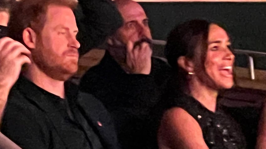 meghan markle prince harry attend katy perry concert with star studded crowd