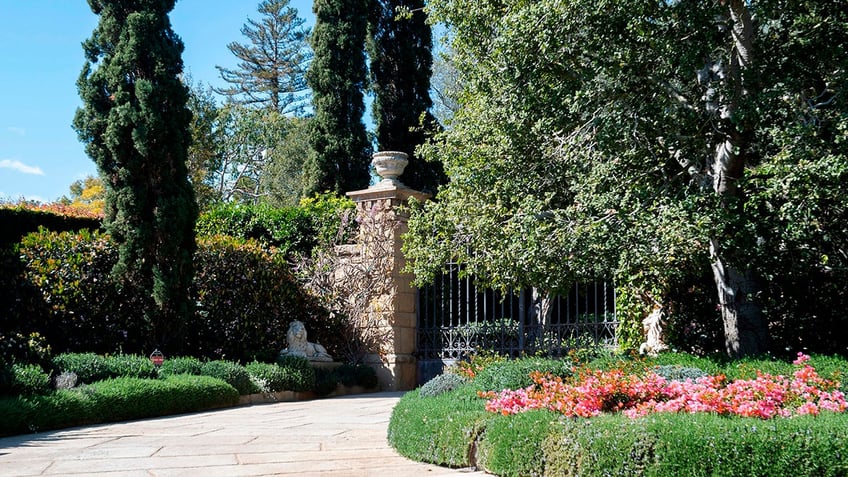 Prince Harry and Meghan Markle's Montecito home.