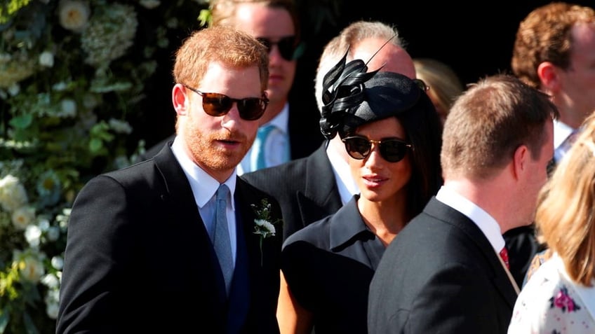 Prince Harry Meghan Markle in shades