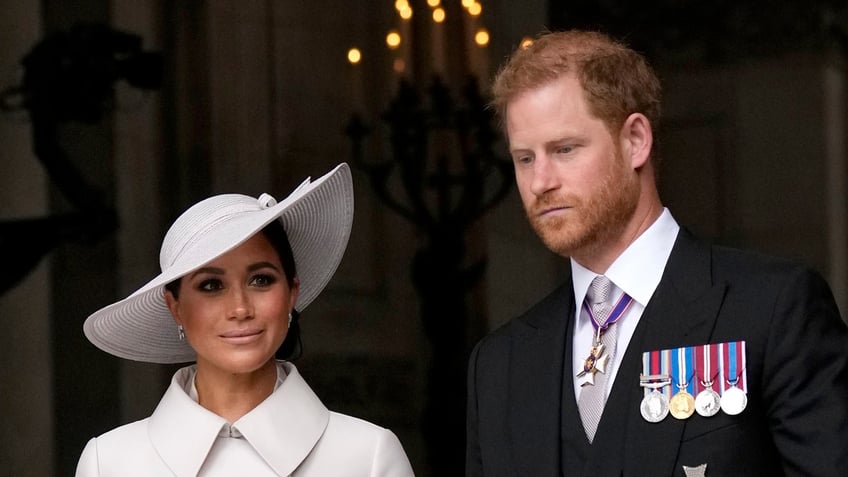 Harry and Meghan at the Platinum Jubilee