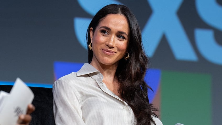 Meghan Markle smiling