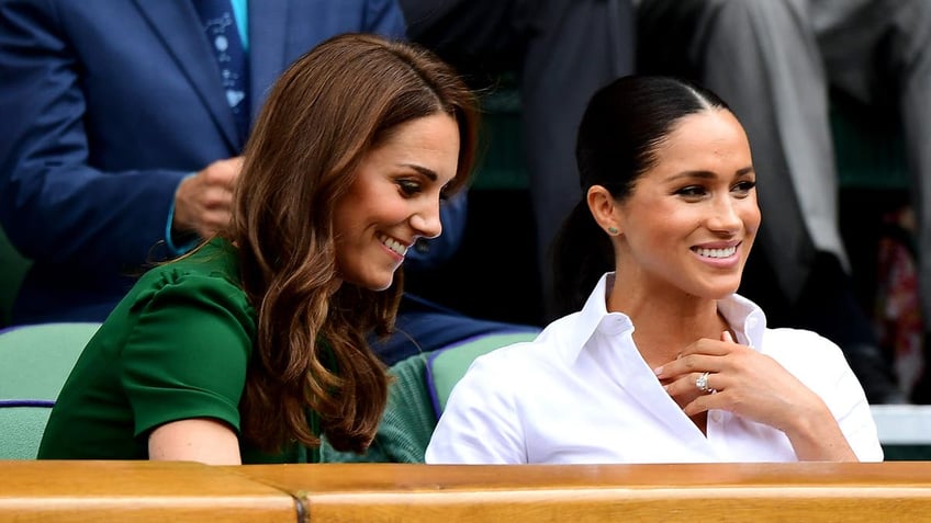 Kate and Meghan at Wimbledon