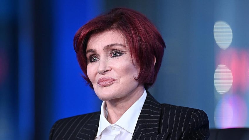 Close up of Sharon Osbourne