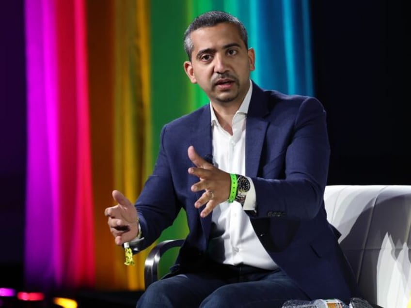 ANAHEIM, CALIFORNIA - JUNE 24: Mehdi Hasan appears on stage at 2022 VidCon at Anaheim Convention Center on June 24, 2022 in Anaheim, California. (Photo by David Livingston/Getty Images)