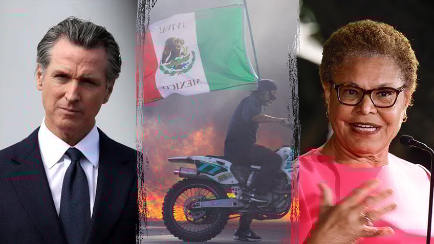 Newsom Bass rioter