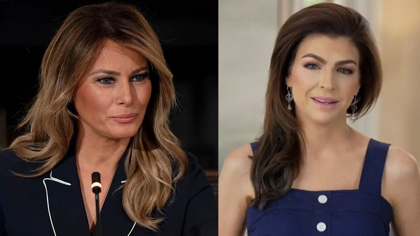 melania trump has privately expressed curiosity about rivals wife casey desantis report