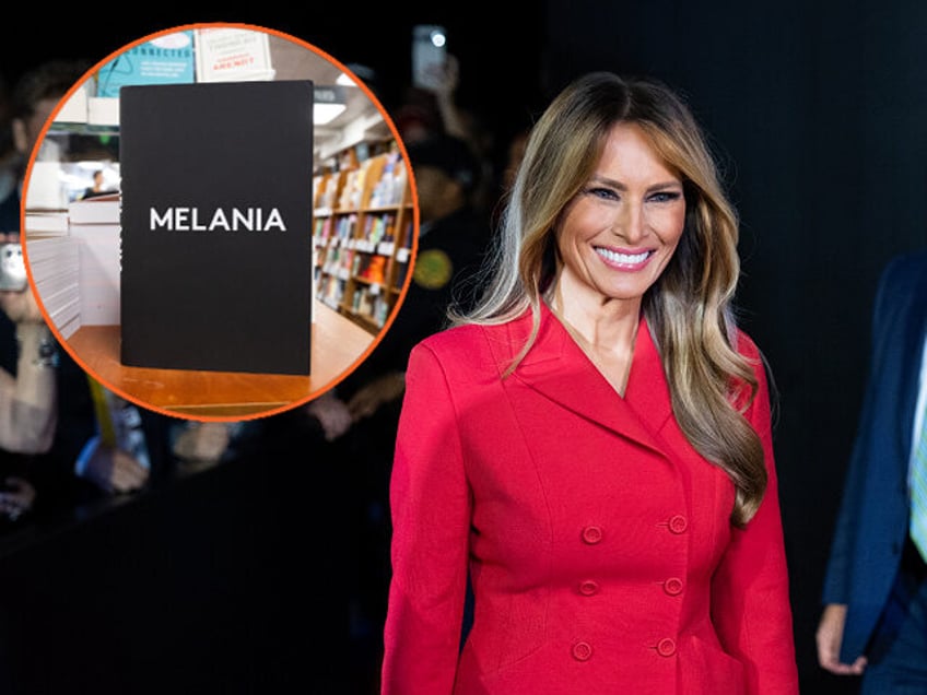 Former first lady Melania Trump’s memoir, Melania, has reportedly hit the top slot on th