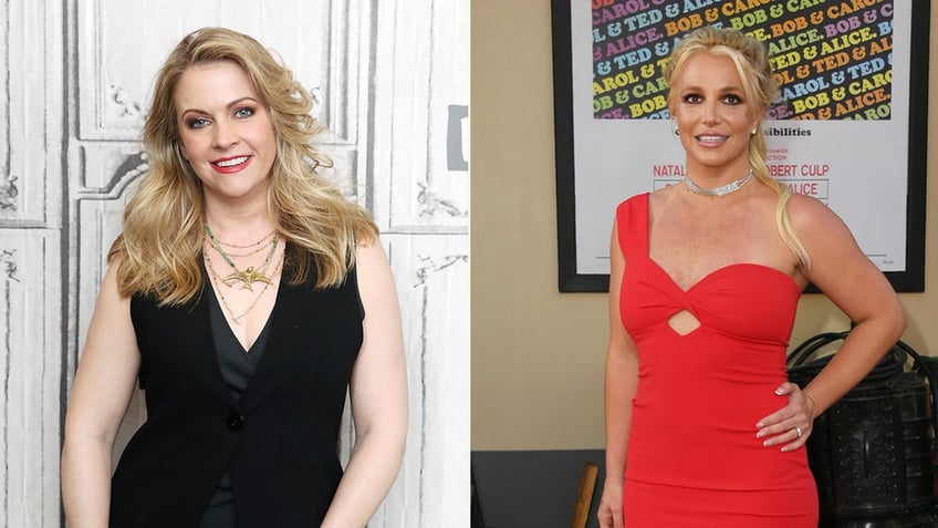 Melissa Joan Hart split with Britney Spears