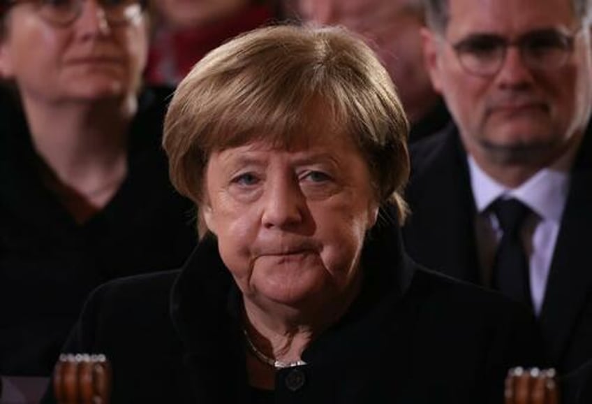 merkels back warns europe could be destroyed without more open borders