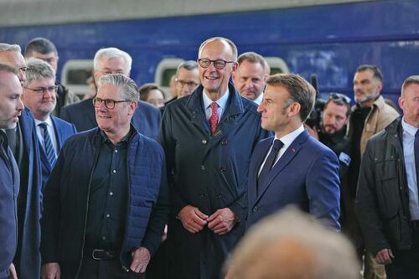 merz says western alliance has lifted absolutely all range limits for arms sent to ukraine