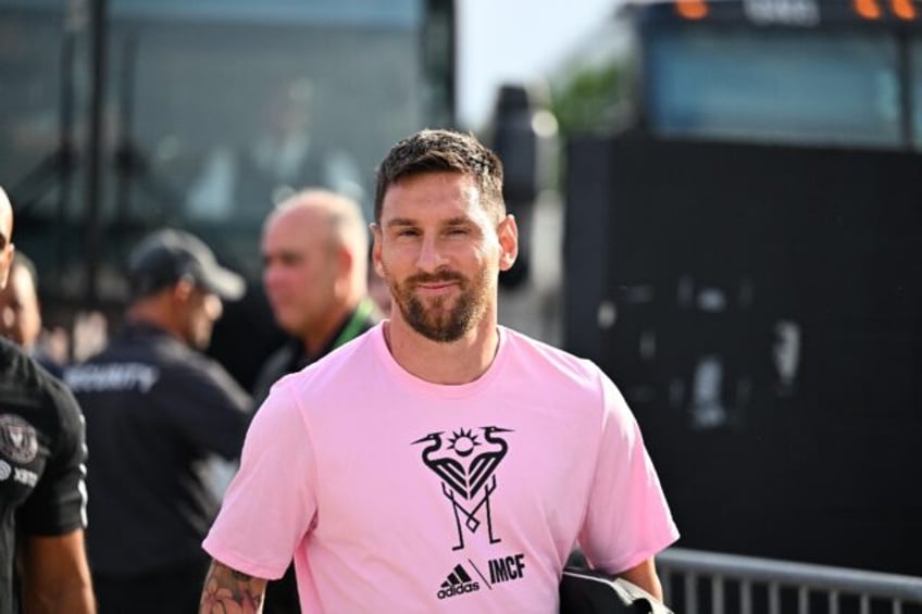 messi a substitute for first match with inter miami