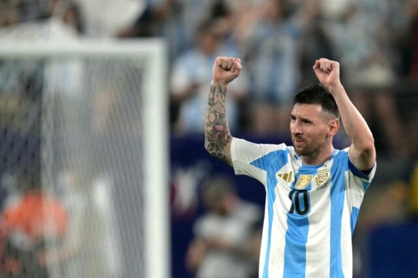 Lionel Messi said he was enjoying his "last battles" with Argentina after helping his team