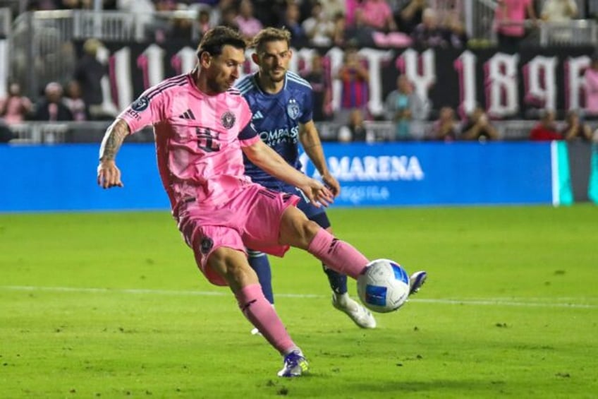 Lionel Messi scored on his return to action for Inter Miami in the CONCACAF Champions Cup