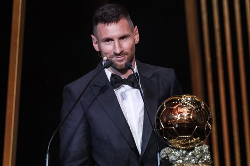 messi wins eighth ballon dor as bonmati claims womens award