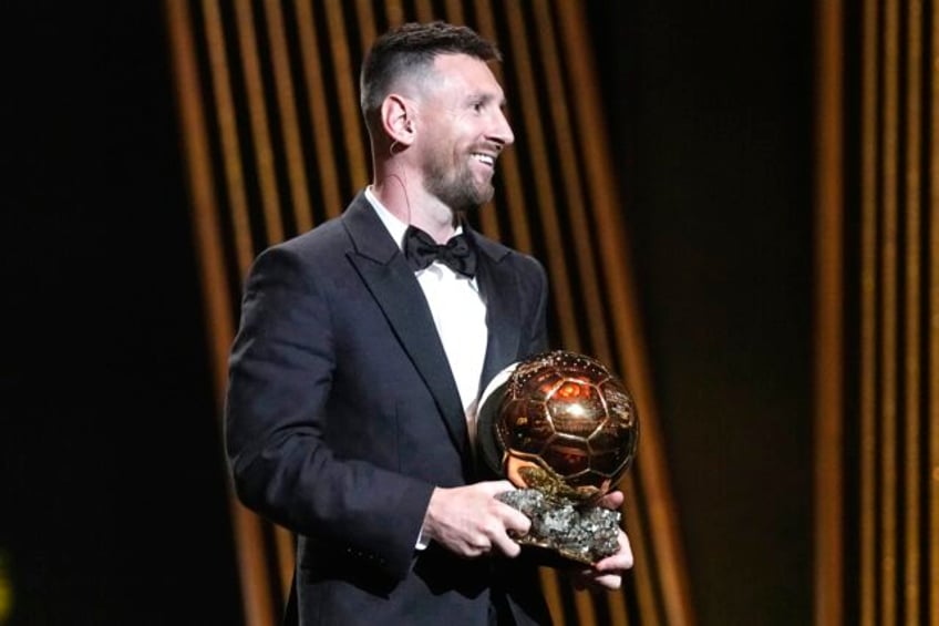 messi wins record extending 8th ballon dor bonmati takes womens award