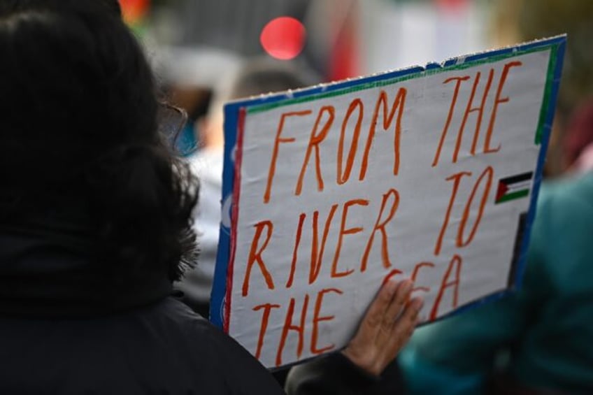 The phrase 'From the river to the sea, Palestine will be free,' has been used as a rallyin