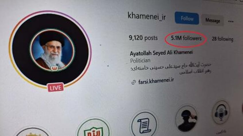 meta removes iran supreme leader khameneis instagram facebook accounts