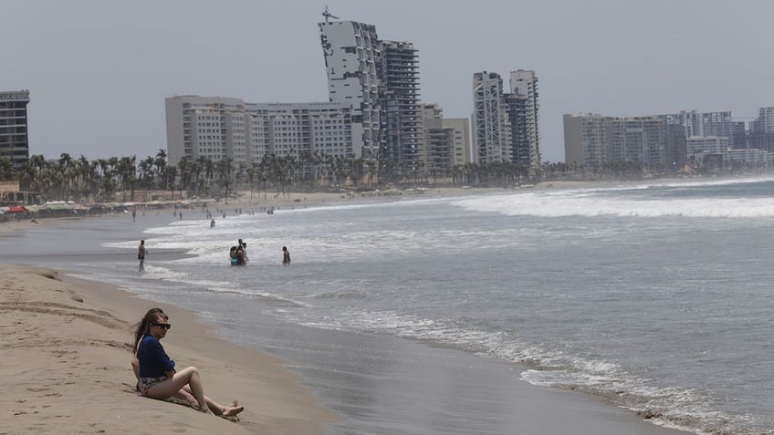 Beach in Acapulco, Mexico