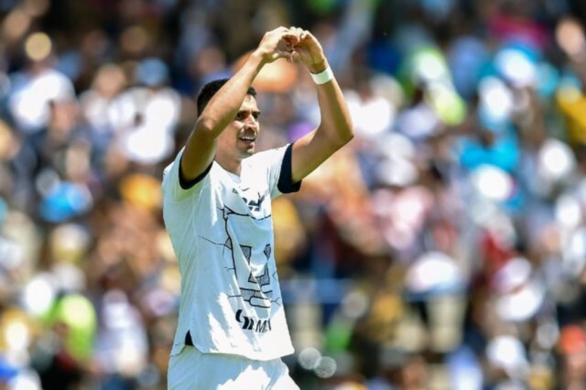 Mexican League top goal scorer Guillermo Martinez of Pumas was among those selected for th