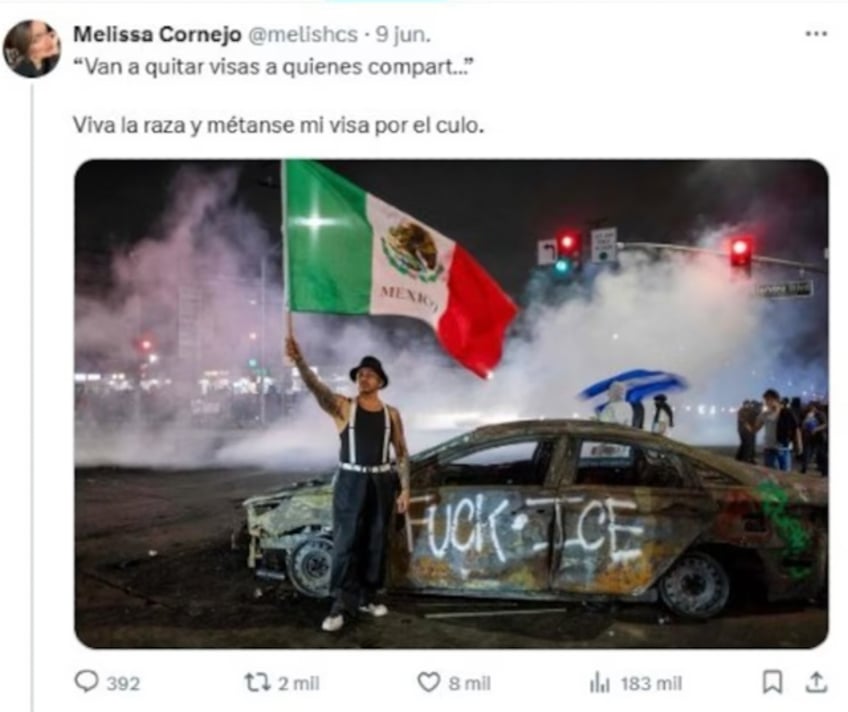 mexican politico taunts us to revoke visa after la riot comments says shove it