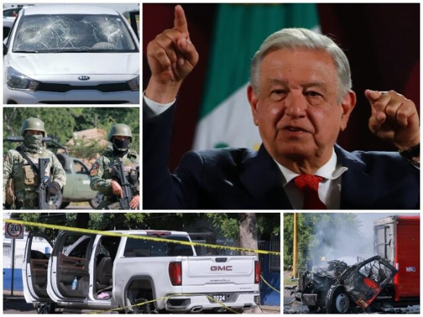 AMLO Blames Biden-Harris for Sinaloa Cartel Turf War (Photos: Getty Images)