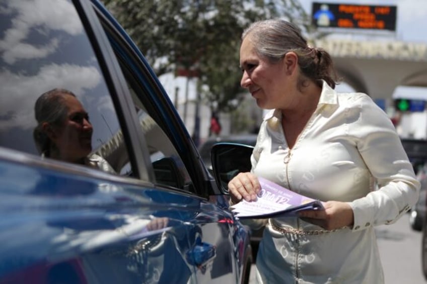 Aspiring Mexican judge Silvia Delgado, a former lawyer for drug trafficker "El Chapo," han