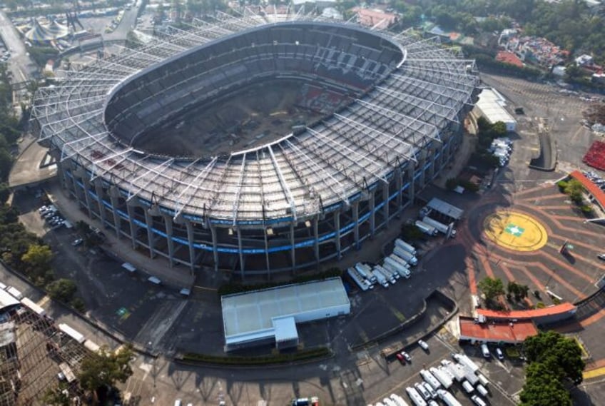 Mexico's iconic Azteca Stadium is undergoing renovation ahead of the 2026 FIFA World Cup
