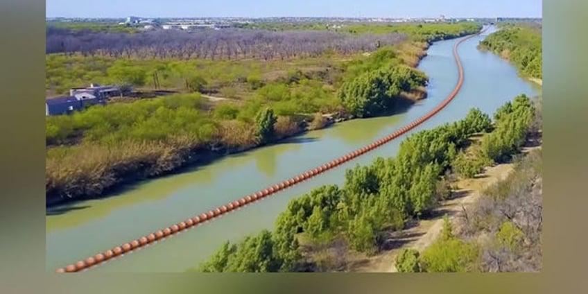 mexico submits complaint to us after texas starts placing floating barriers along rio grande
