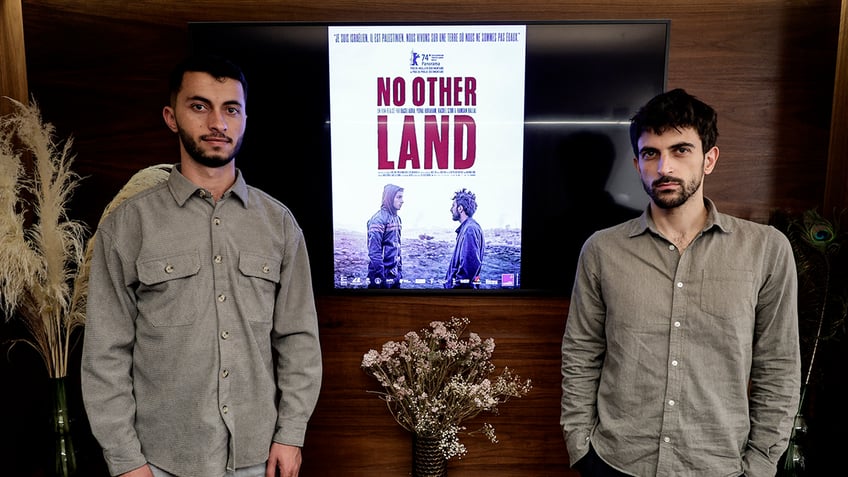 No Other Land documentary poster and filmmakers